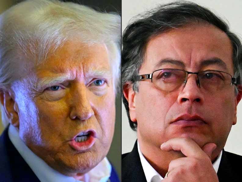 Trump y Petro